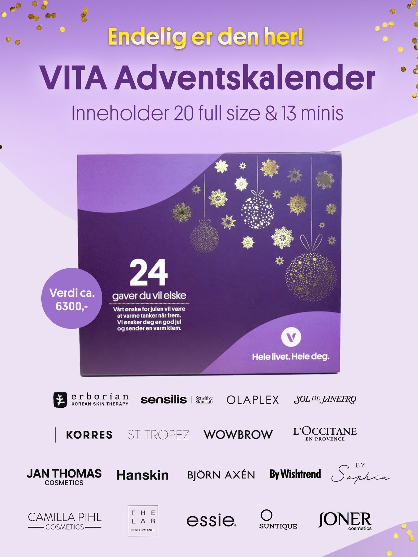 Endelig er Vita sin adventskalender her! 