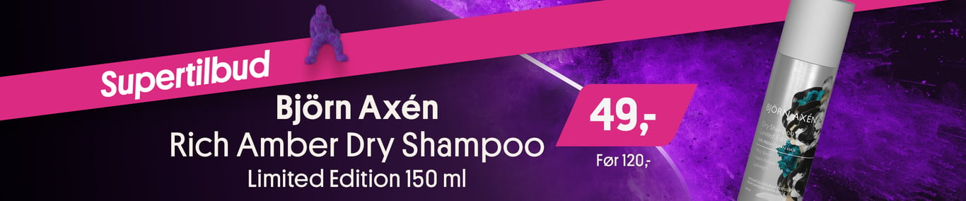 Björn Axen Dry shampoo 49,- 