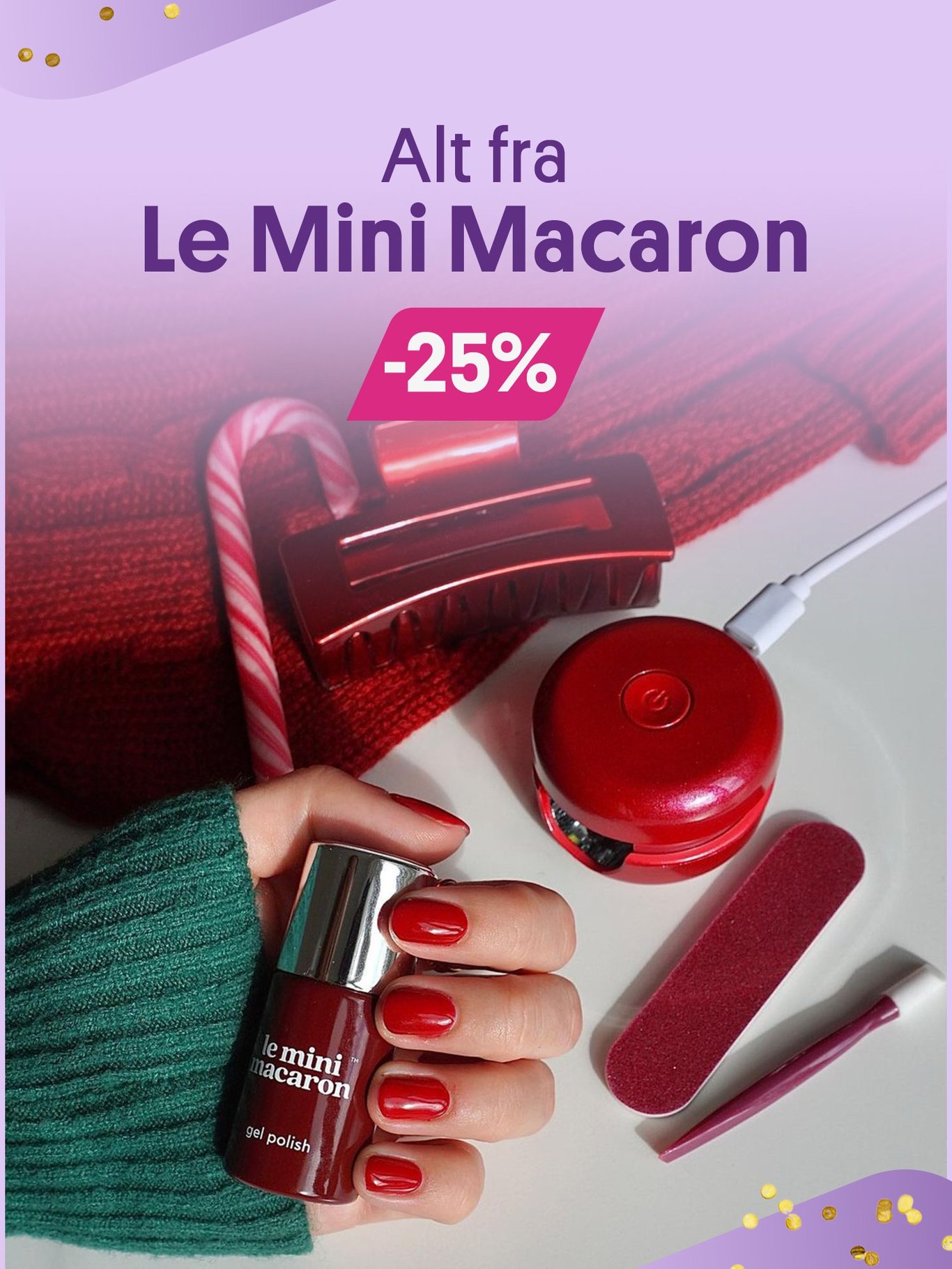 Alt fra Le mini macaron -25%