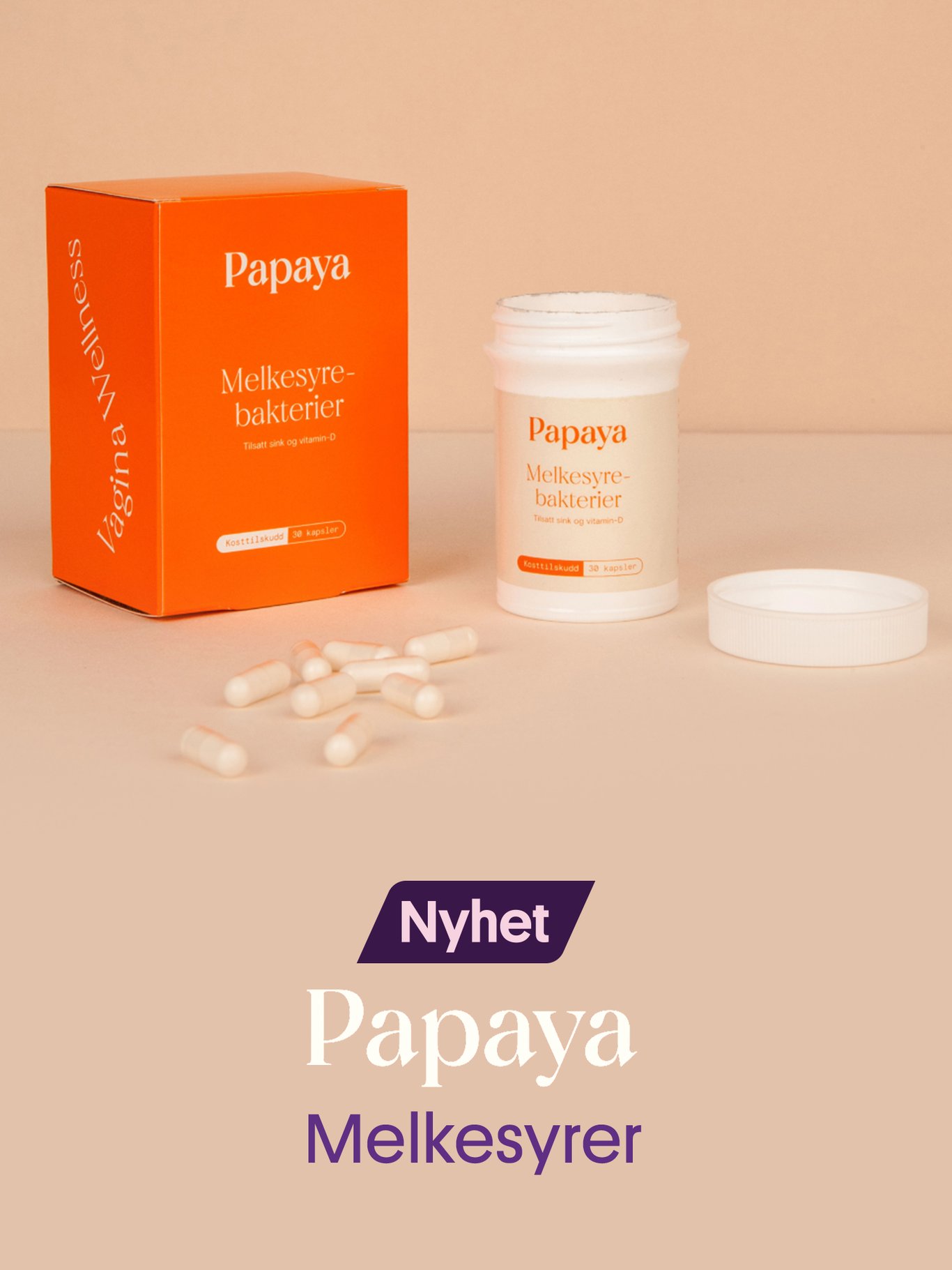 Nyhet! Papaya melkesyrebakterier