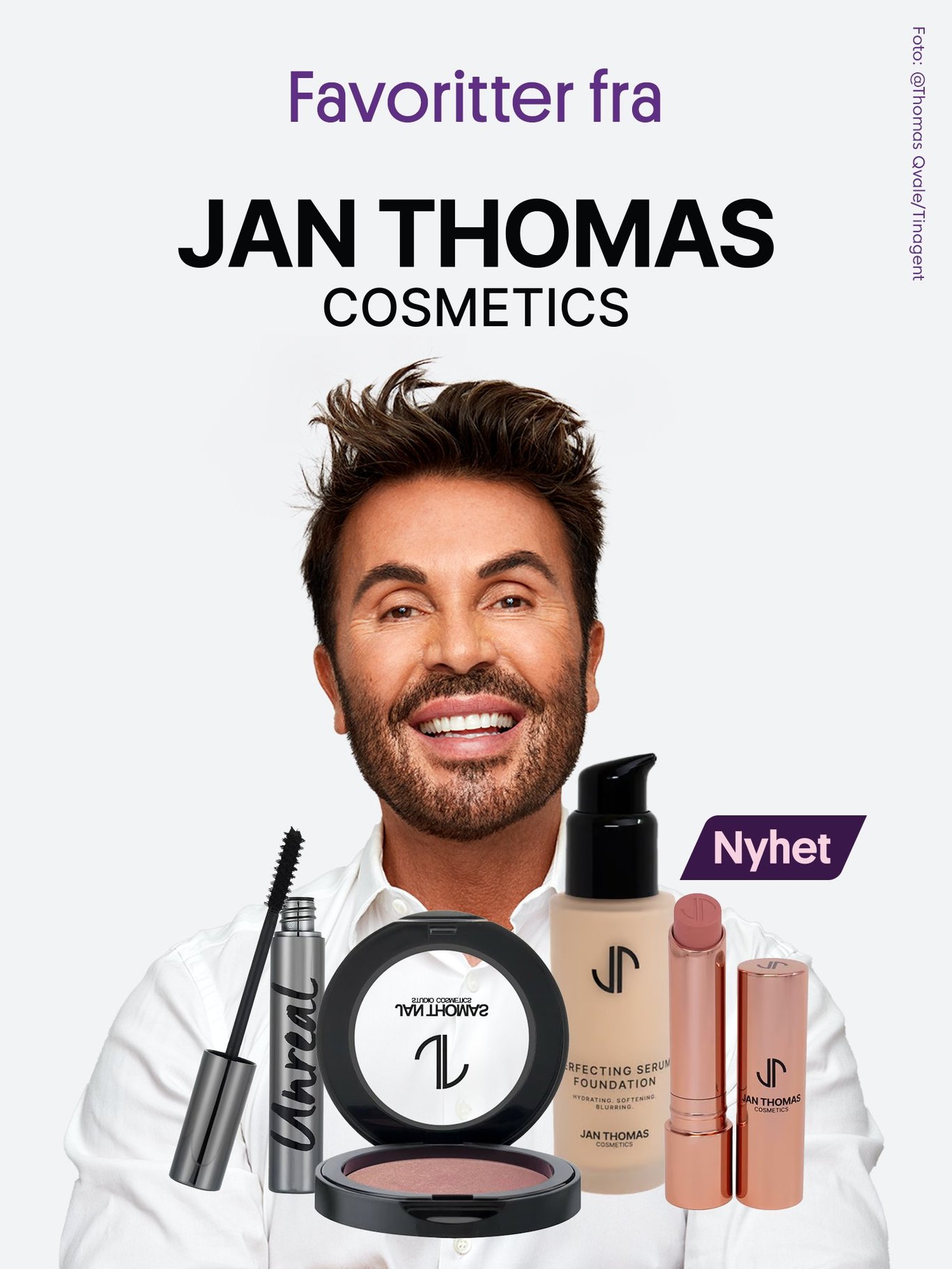 Se favorittene fra Jan Thomas Cosmetics