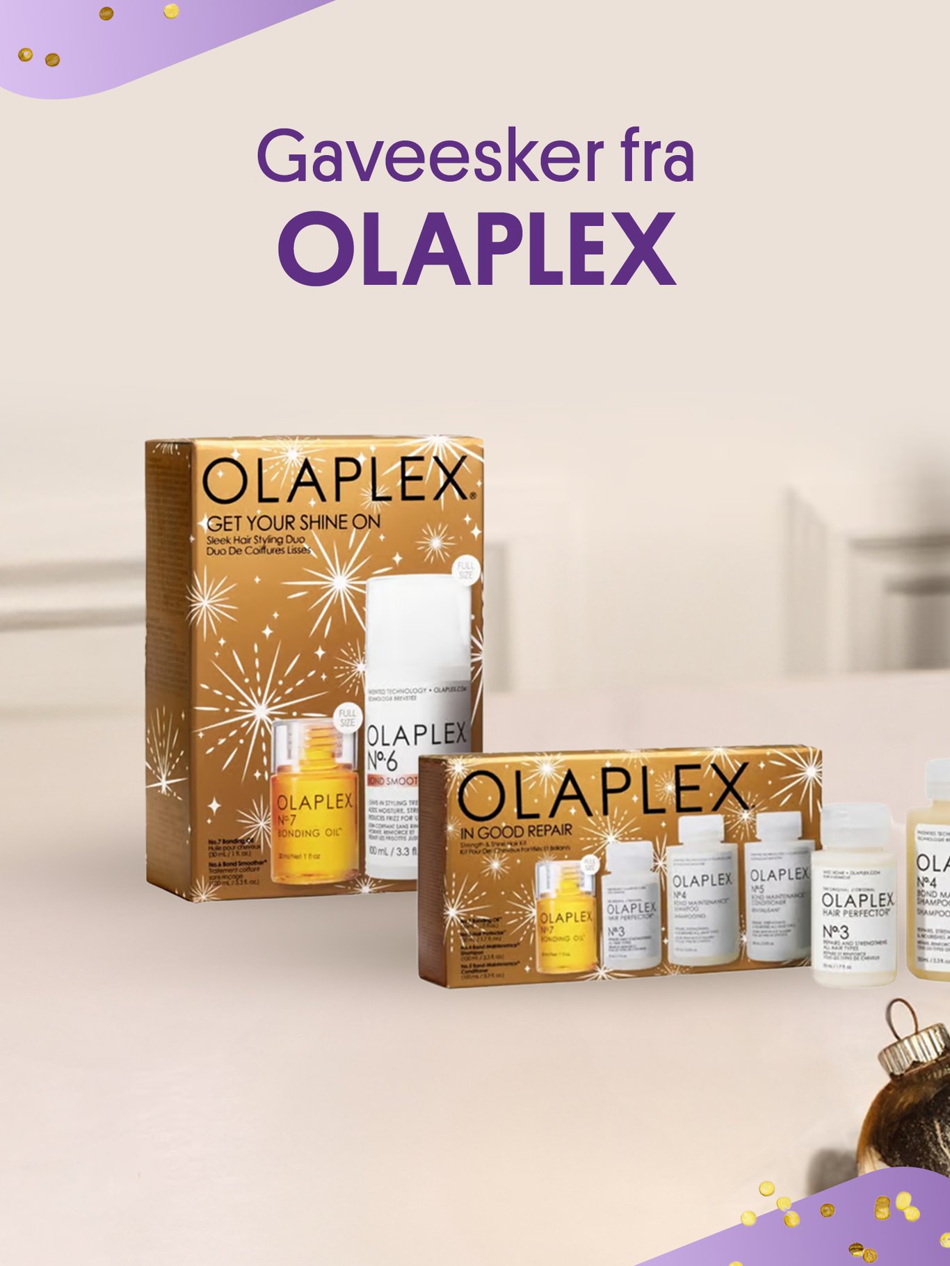 Gavesett fra Olaplex