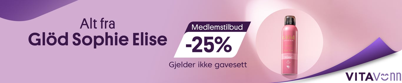 Alt fra Glöd Sophie Elise -25% for VITA Venn