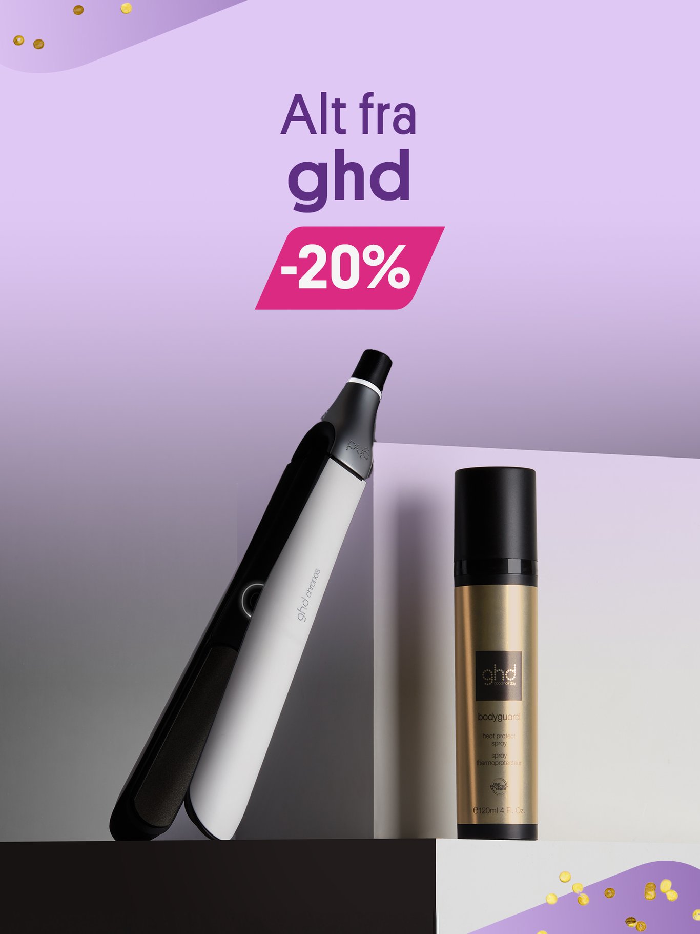 Alt fra ghd -20%