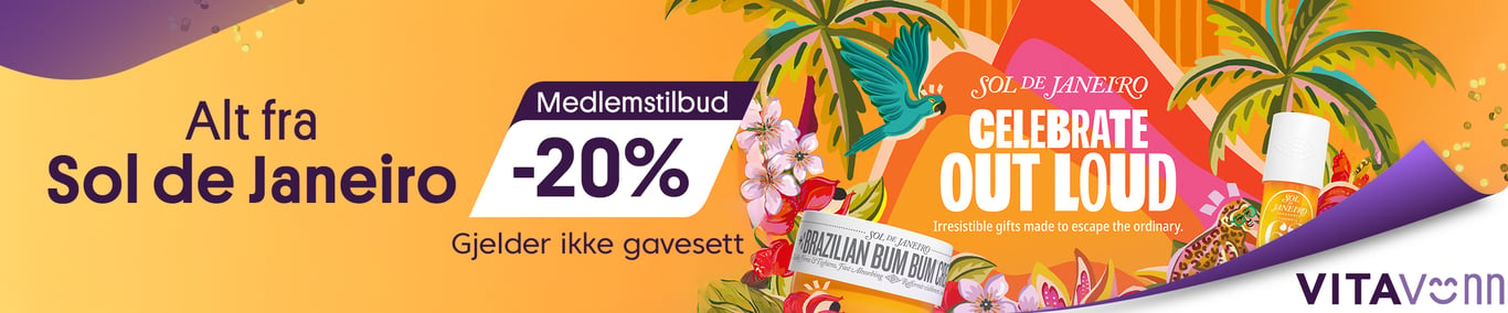 Medlemstilbud: Alt fra Sol de Janeiro -20%