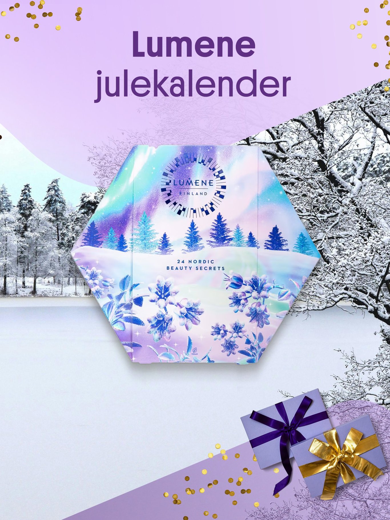 Se årets julekalender fra Lumene