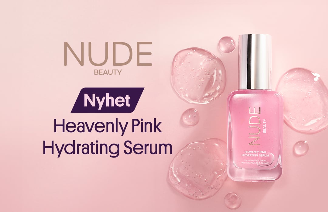 Nyhet! NUDE Beauty Heavenly Pink Hydrating Serum