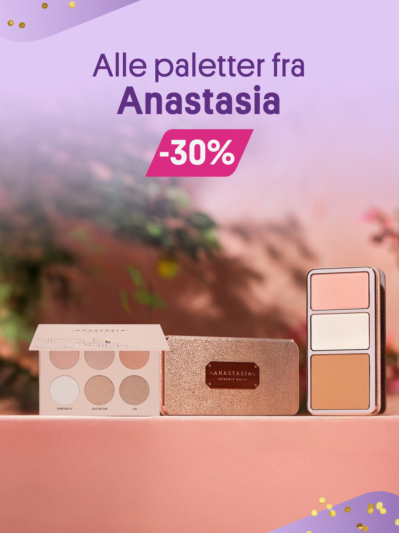 Alle paletter fra Anastasia -30%