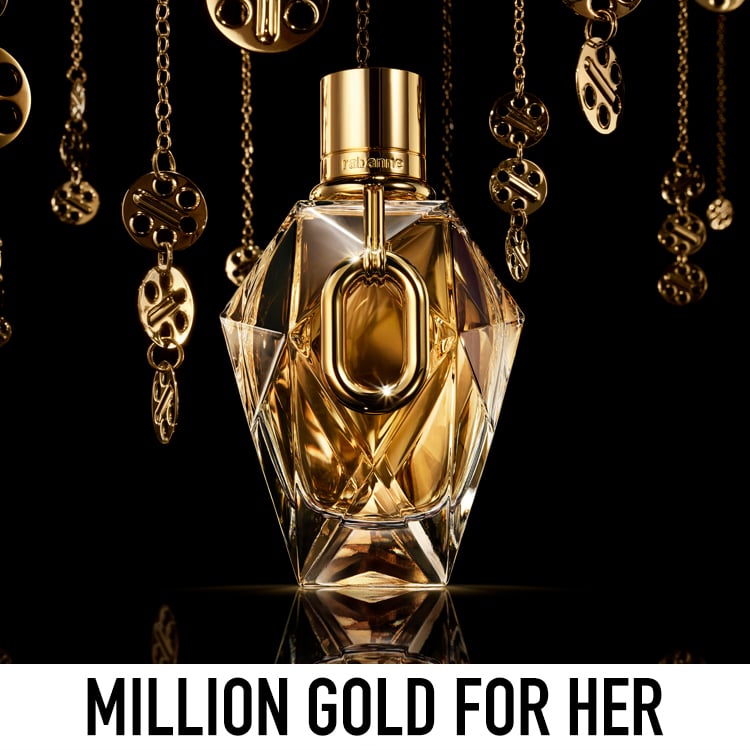 Million Gold for her perfume