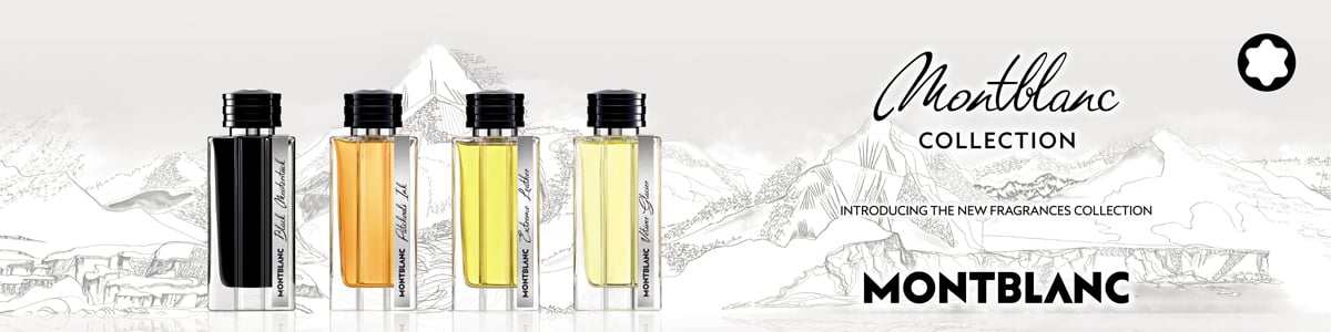 bilde av parfymer fra Montblanc serien
