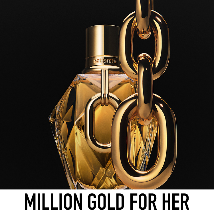 Million Gold for her perfume