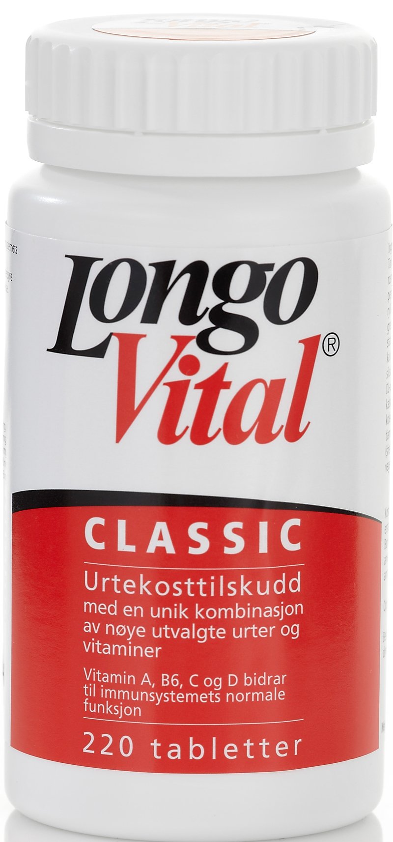 Longovital Urtekosttilskudd 220 Kapsler | Vita.no