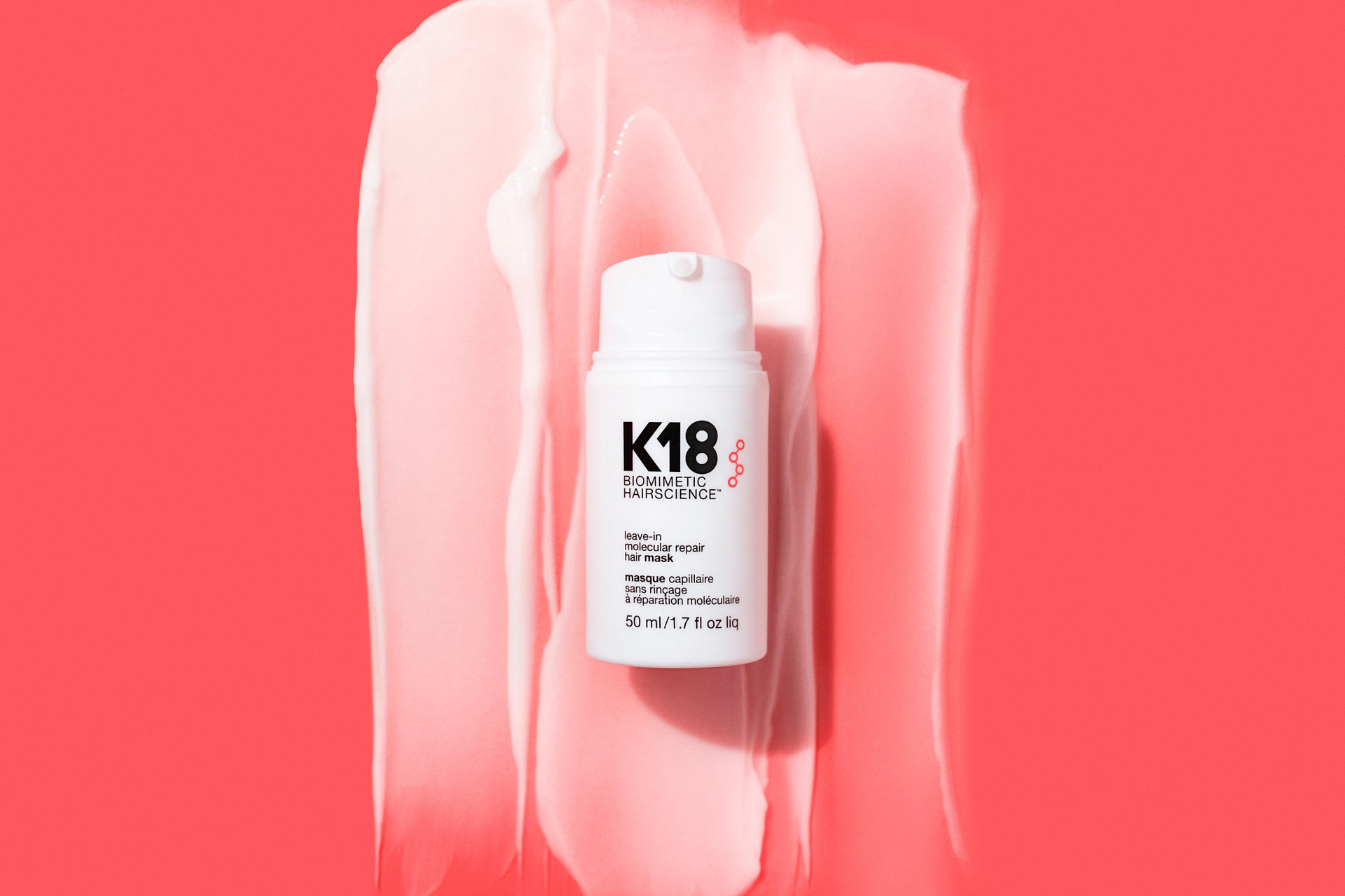 K18 MOLECULAR REPAIR HAIR MASK 50 ml / 1.7 fl outlets oz